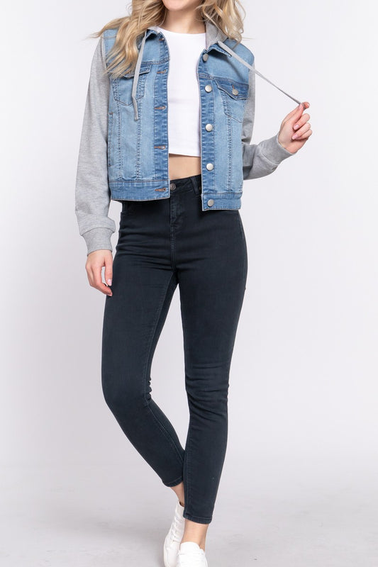 Denim Jacket Hoodie